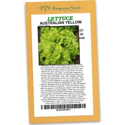 Lettuce Australian Yellow - Rangeview Seeds