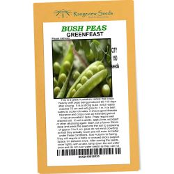 Pea (Bush Pea) Greenfeast - Rangeview Seeds
