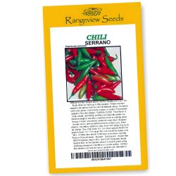 Chili Serrano - Rangeview Seeds