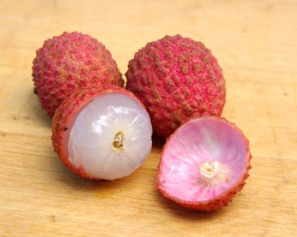 Lychee or Litchi chinensis