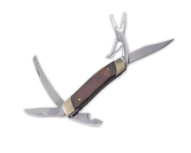 Multi Tool Pocket Knife - Natural - Barebones
