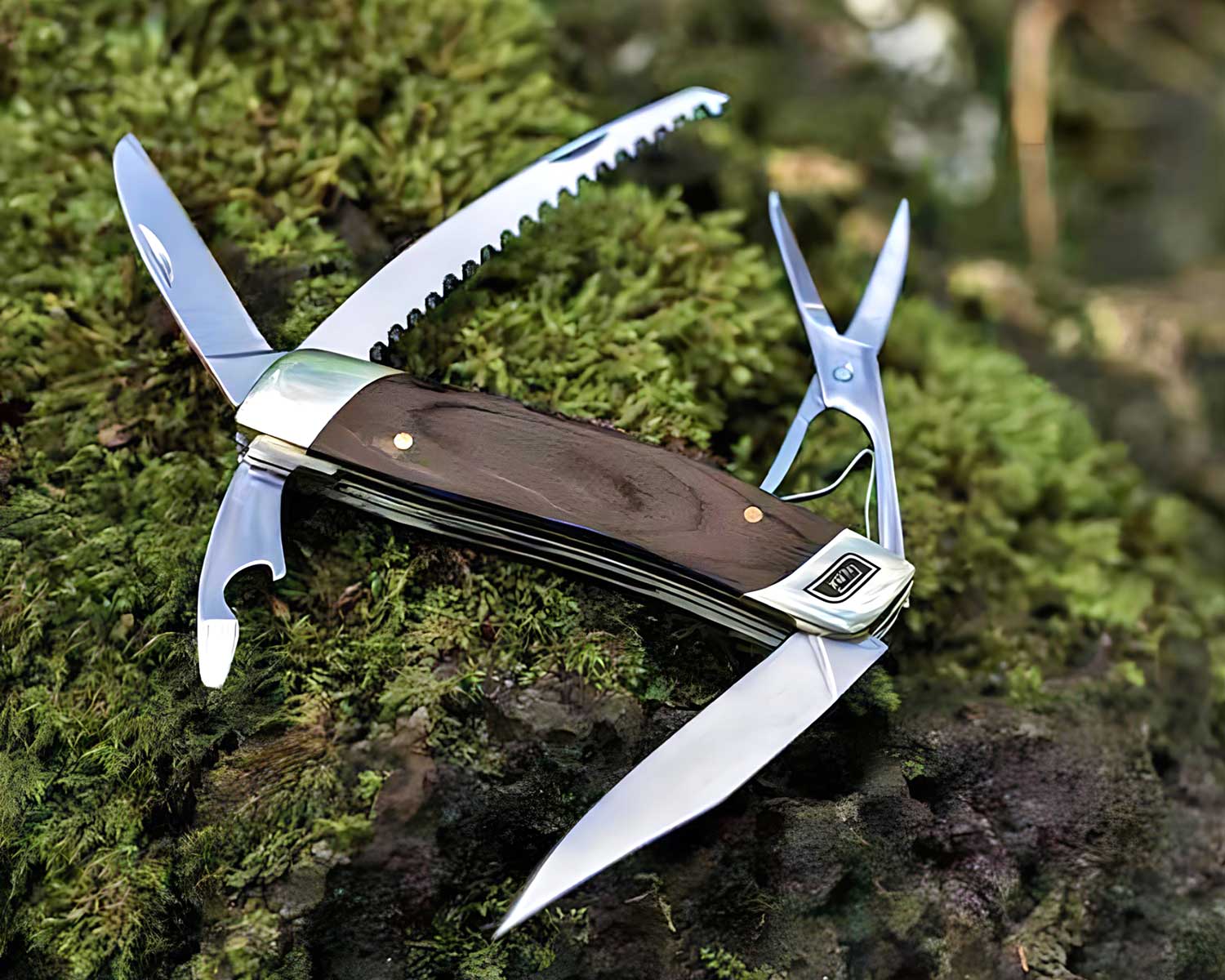 Multi Tool Pocket Knife - Natural - Barebones