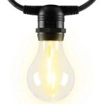 LED Festoon String Lights - Classic Globe Shape
