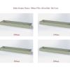 Birdies Designer Planters - 900mm Diameter x 385 Wide - Mist Green
