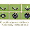 ERGO Quadro Raised Garden Bed - Small  Assembly instructions