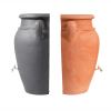 Terracotta and Dark Granite - MINITank Antique Amphora Wall Rainwater Tank - 260L