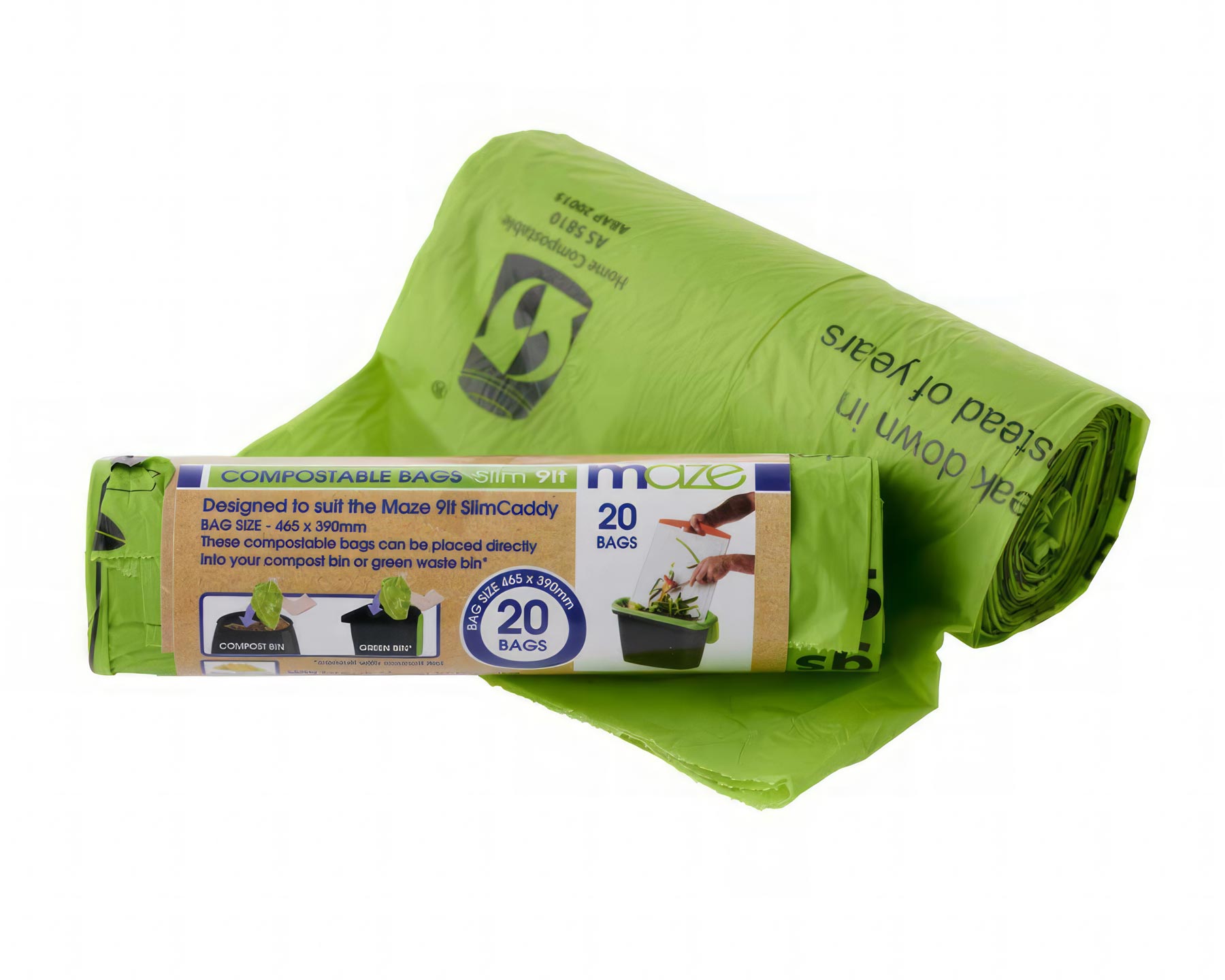9L Compostable Bags (pair with the 9L Compost Caddy)