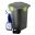 14L Indoor Air-Tight Bench Top Composter + 500ml Liquid Bokashi