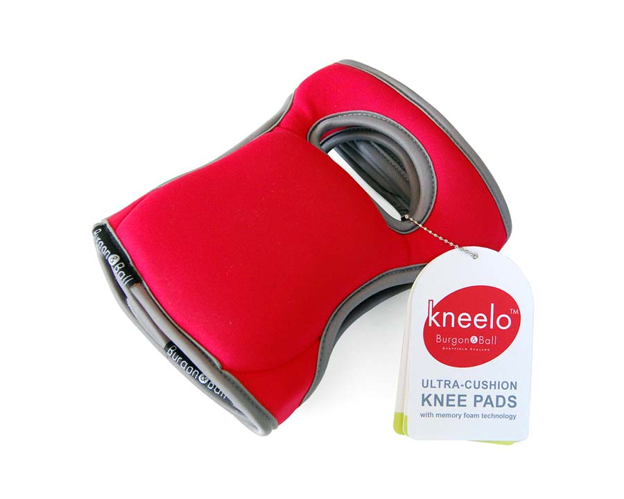 Kneelo Knee Pads by Burgon & Ball - Red, Poppy