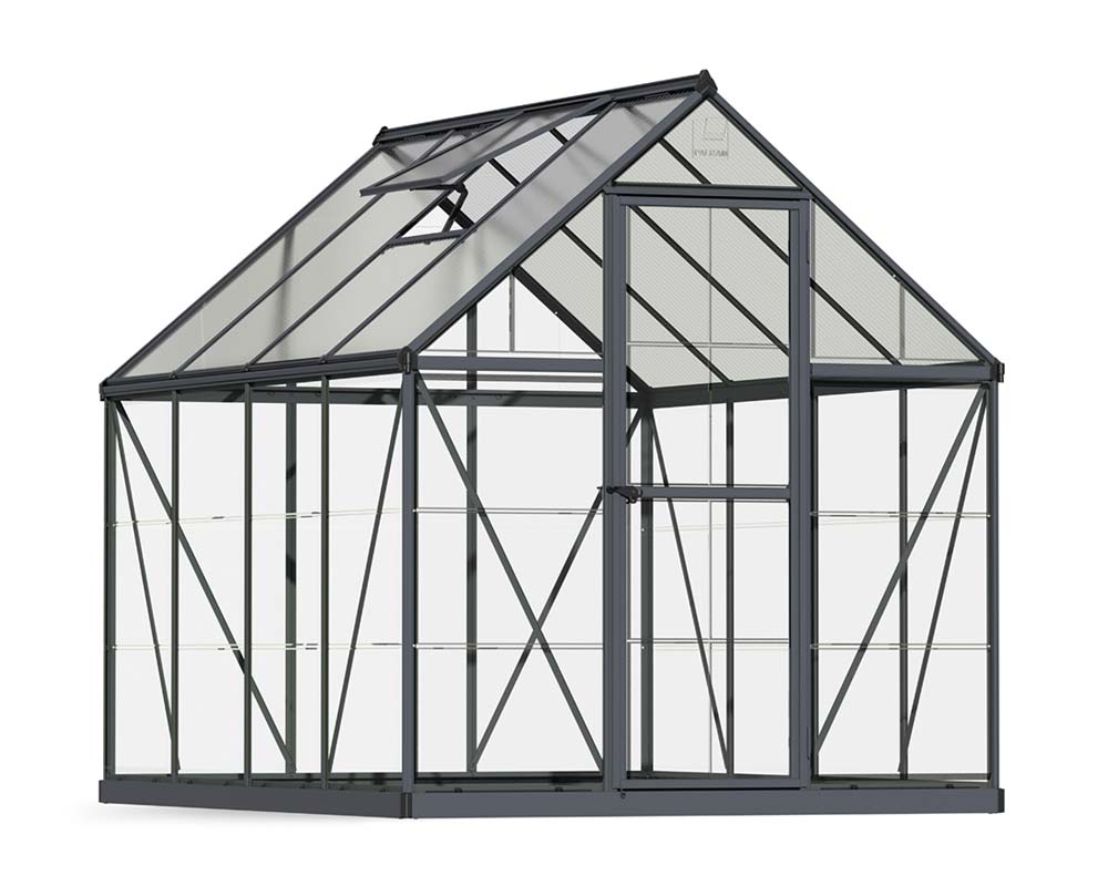 Hybrid 6'x8' Greenhouse