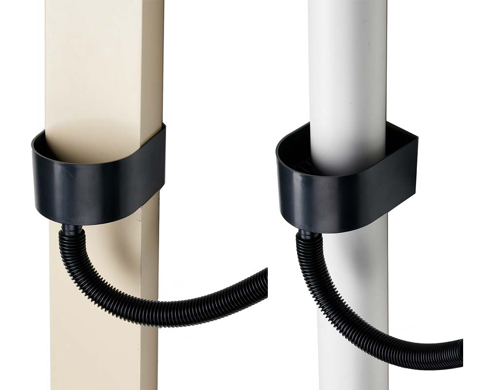 Fits square/round pipes - MINITank Rainwater Tank (x2) + Diverter and Linking Kits - 300L