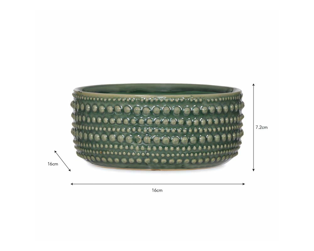 Castello Bowl - 16cm - Small Succulent Pot