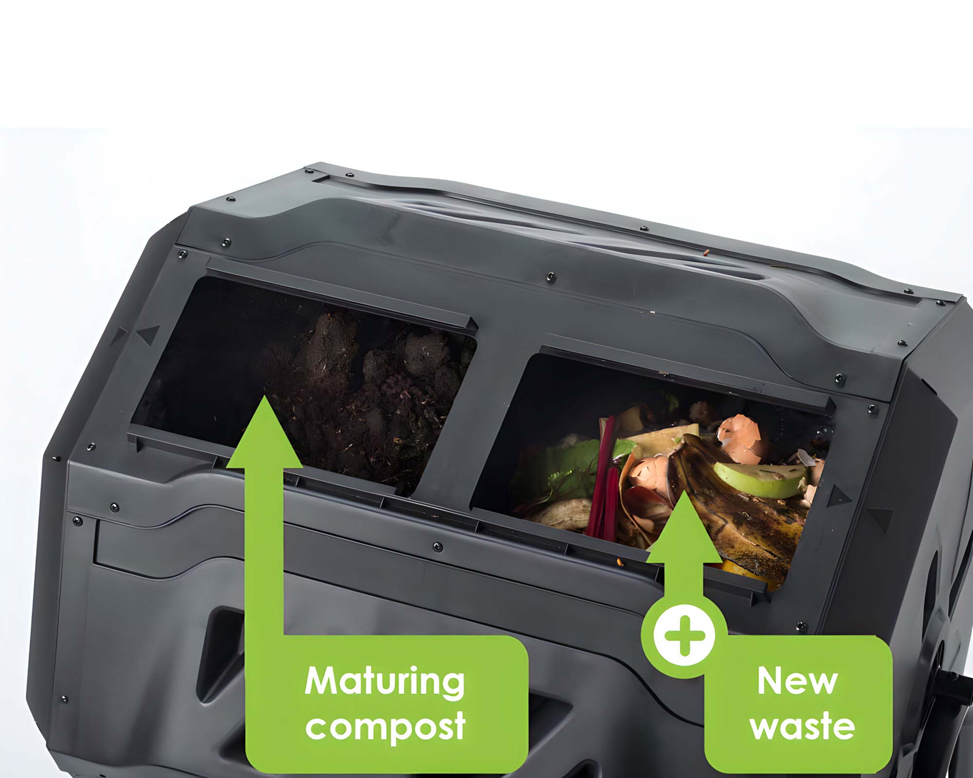 160L Twin Compost Tumbler