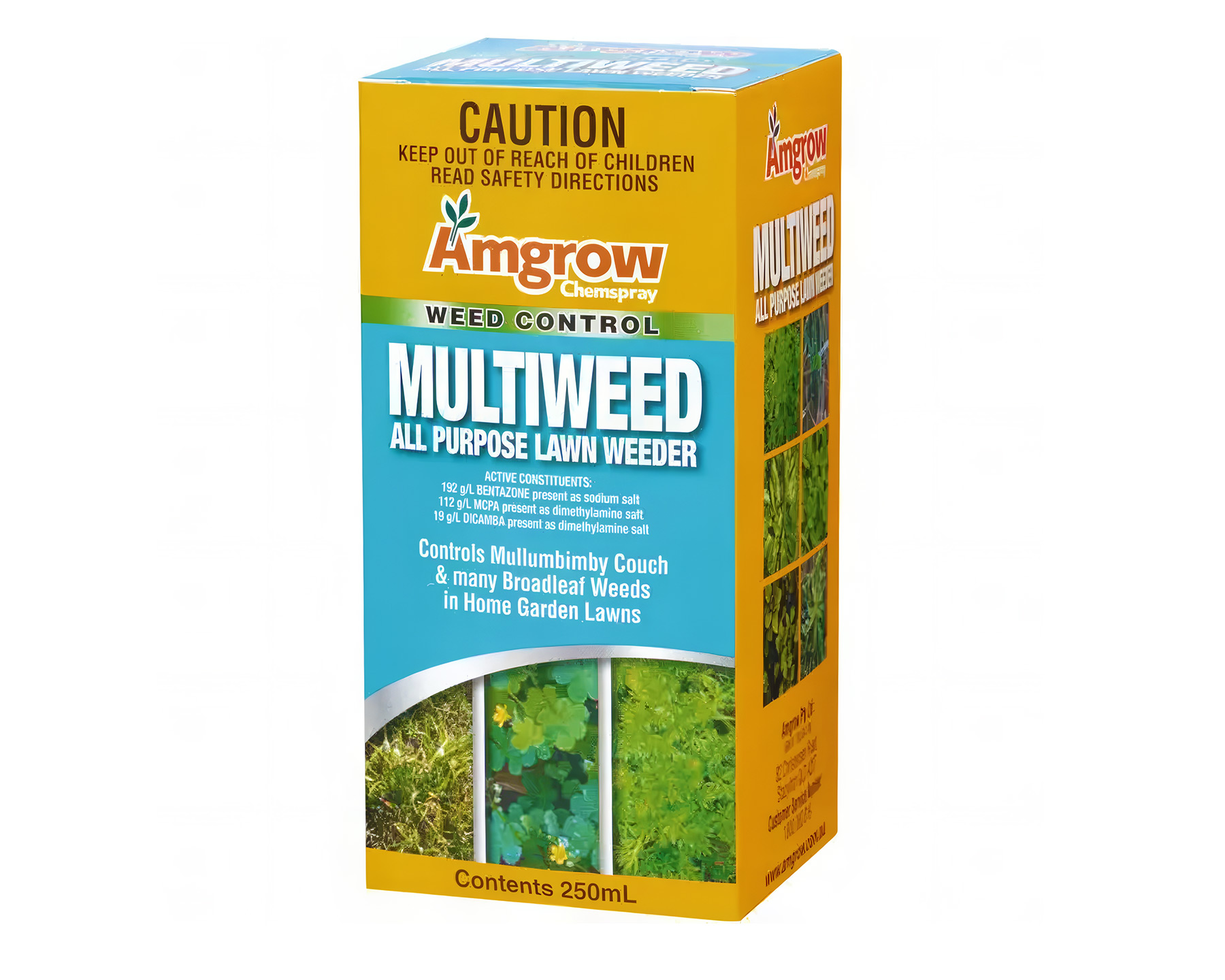 Multiweed All Purpose Lawn Weeder 250ml bottle Amgrow