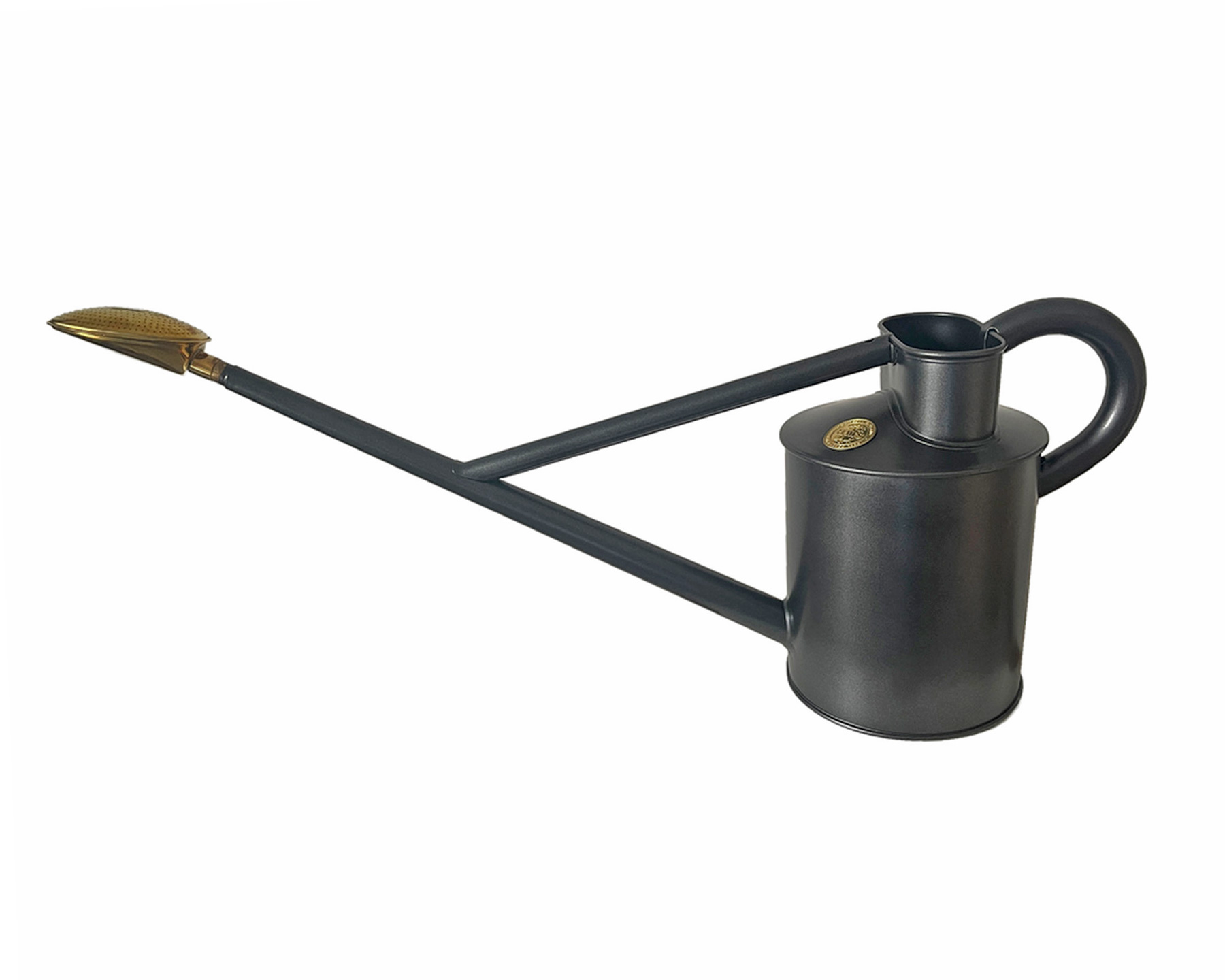 Warley Fall 1 gallon (4.5 litre) longreach watering can by Haws- now available in Graphite