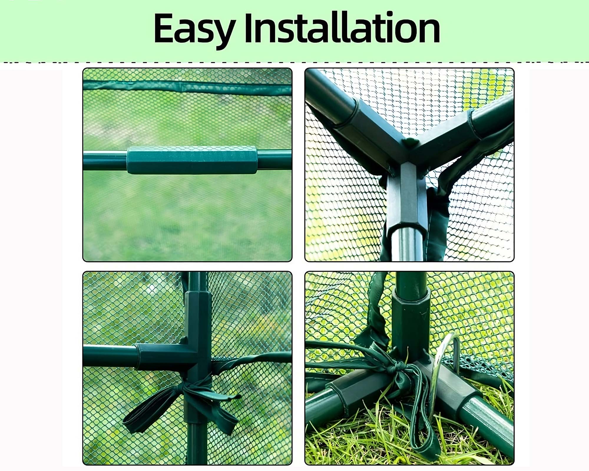 Easily Installed - Crop Protection Cage