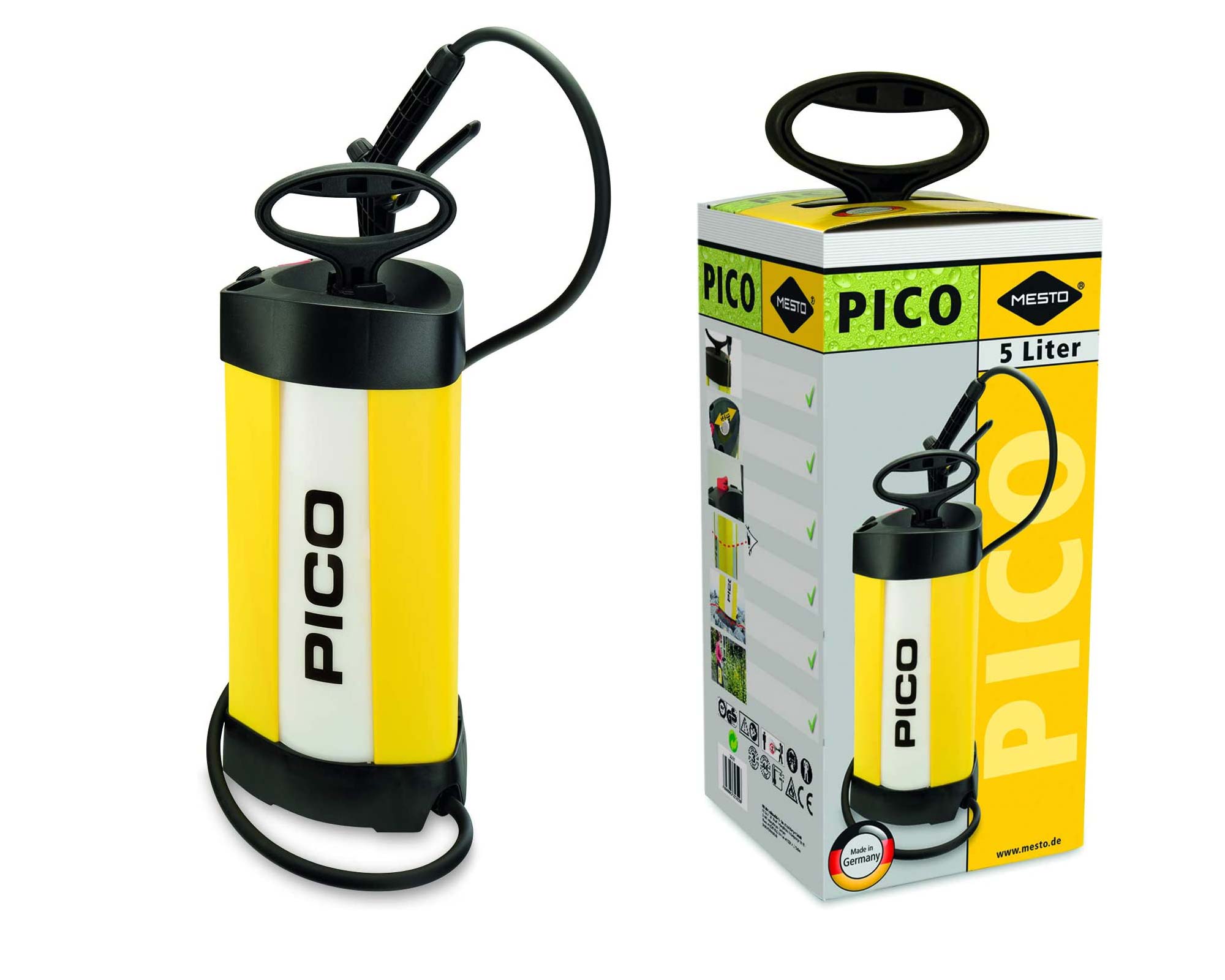 Pico 5l garden sprayer by Mesto of Germany