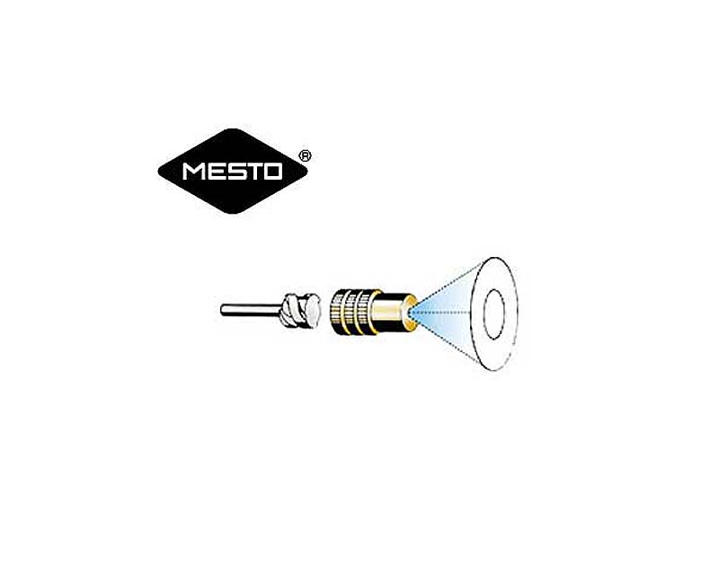 Brass nozzles with diffuser for mesto sprayers
