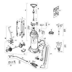 Spare parts for Mesto sprayers - INOX