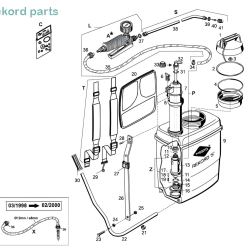 Spare parts for Mesto sprayers - REKORD