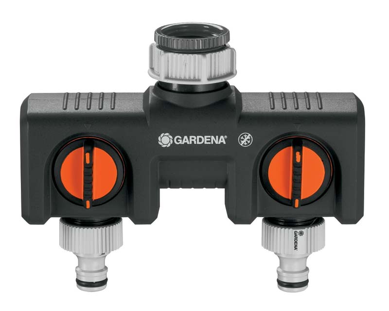 Water Control - 2 Outlet Adaptor GARDENA