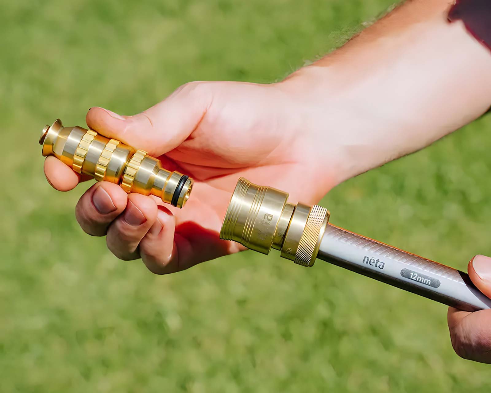 Brass Jumbo nozzle, 12mm - Neta