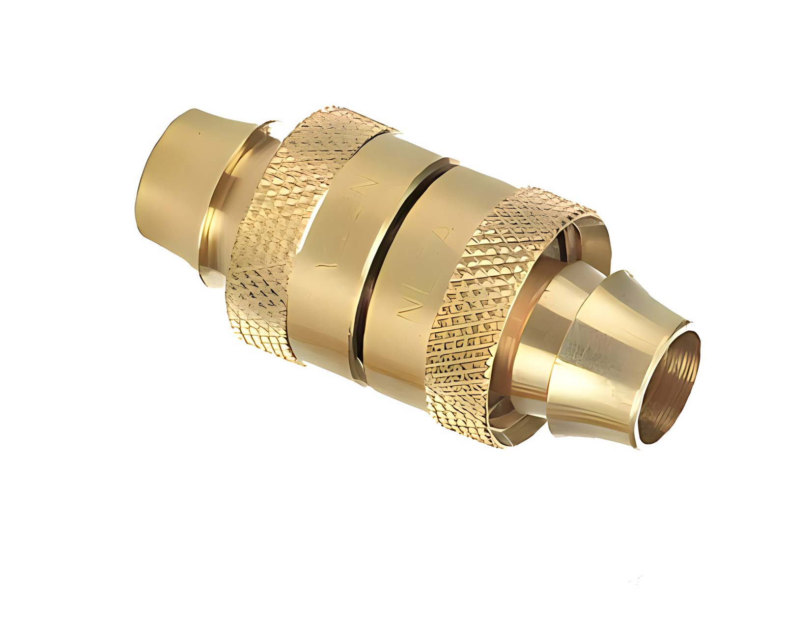 Hose Fitting - Brass Hose Repairer / Joiner for 12mm hoses . NETA