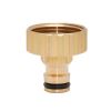 Hose Fitting - Brass 3/4 tap adaptor with 12mm click-on