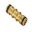 Hose Fittng - Brass 12mm click-on 12mm hose coupler