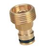 Hose Fitting - Brass 12mm click-on 3/4 inch BSP spray adaptor NETA