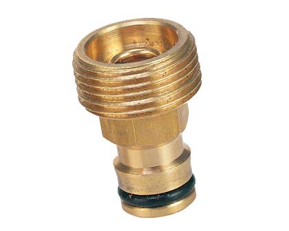 Hose Fitting - Brass 12mm click-on 3/4