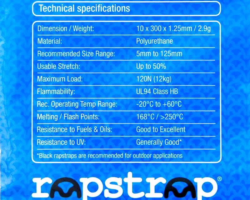 Technical specification for Rapstrap
