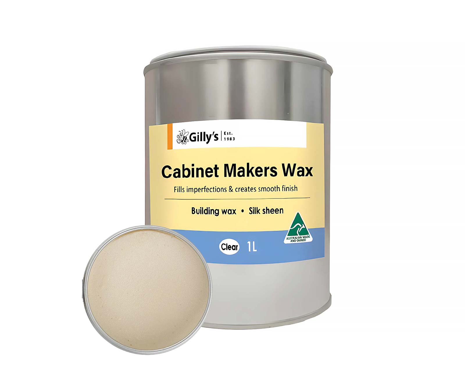 Cabinet Maker's Wax - Clear - 1L - Gilly's ®