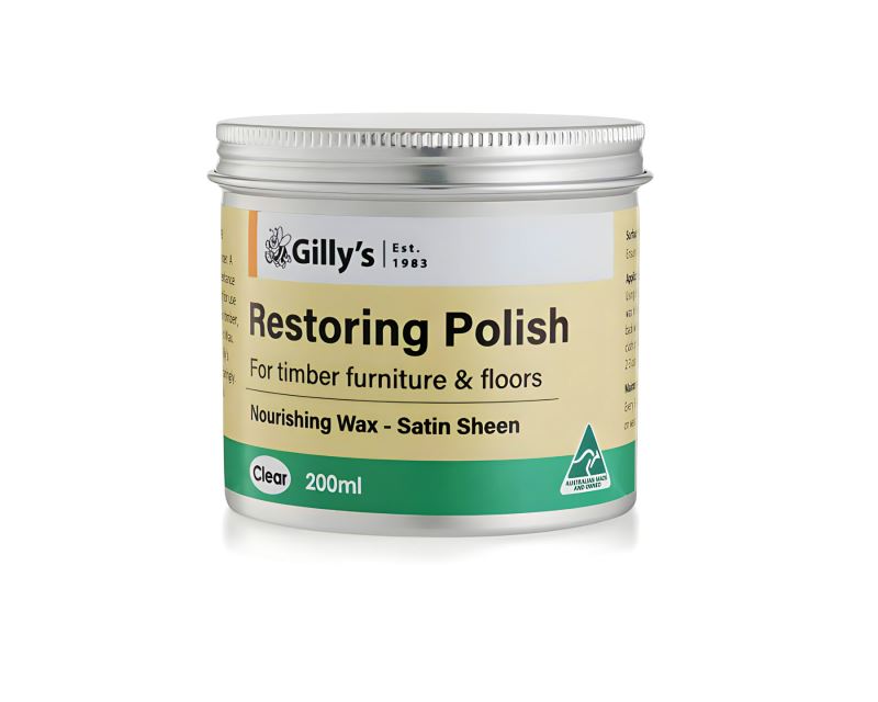 Restoring and New Timber Polish - Gillys Waxes & Polishes