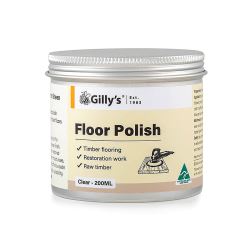 Floor Polish, Clear Wax for Pale Wood - Gilly Stephenson
