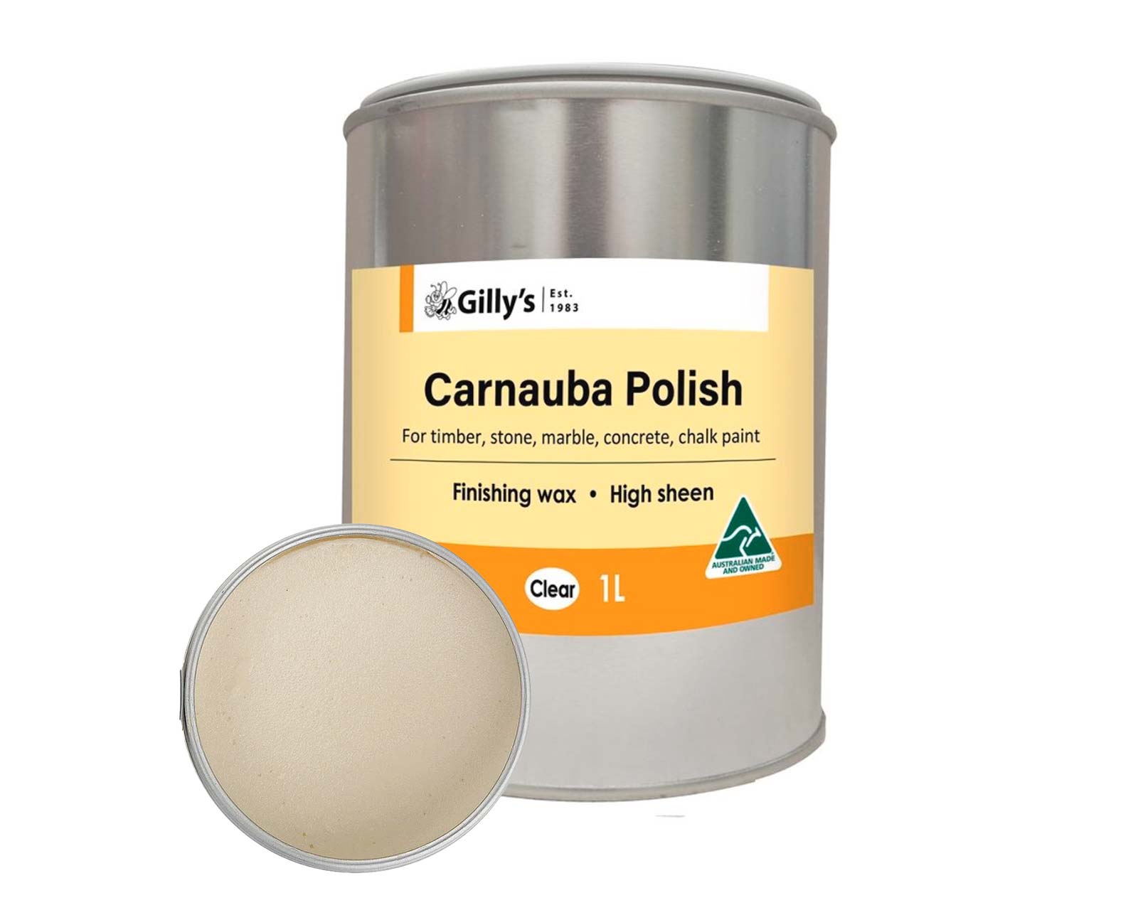 Carnauba Polish - Clear - 1L - Gilly's ®