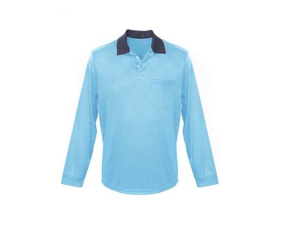 Classic Polo Shirt in Blue - Sun Protection Australia