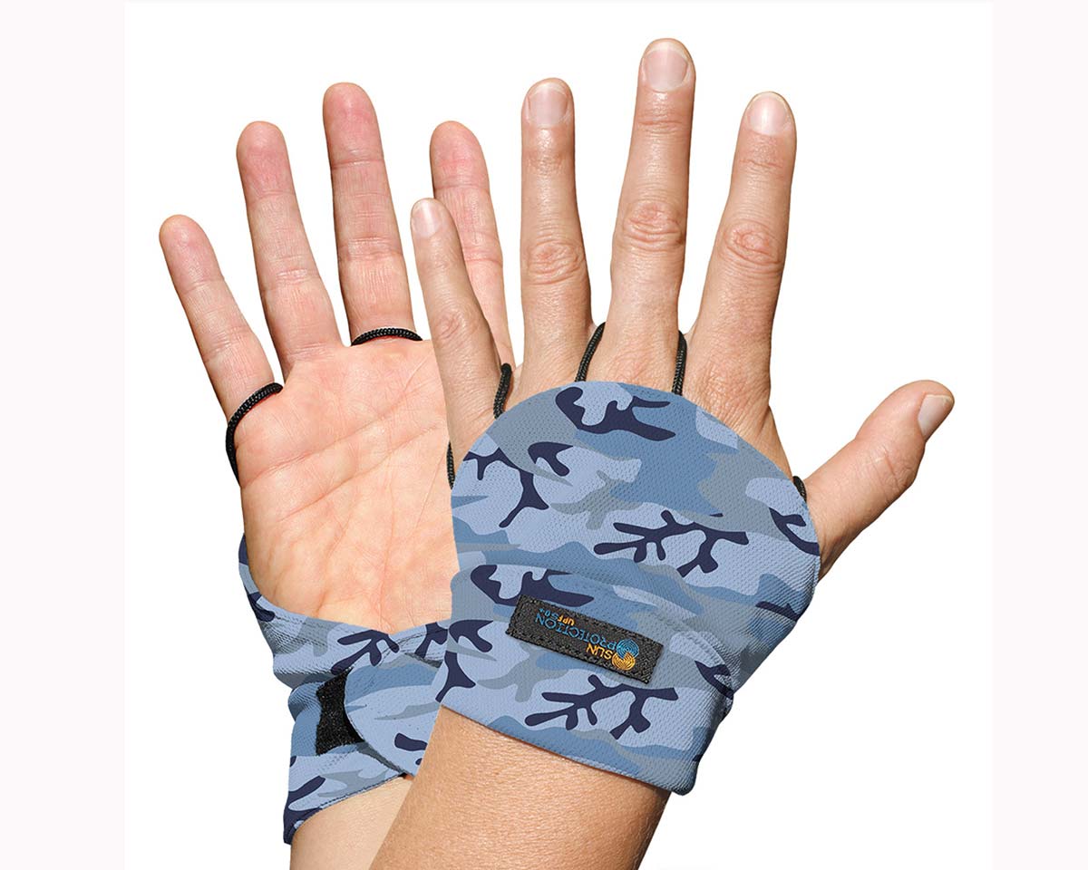 Palmless Glove - Camo marine