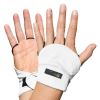 Palmless gloves - white