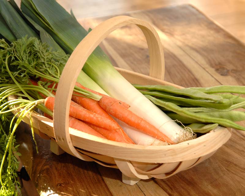 Wooden Garden Trug  medium - perfect for harvested vegetables