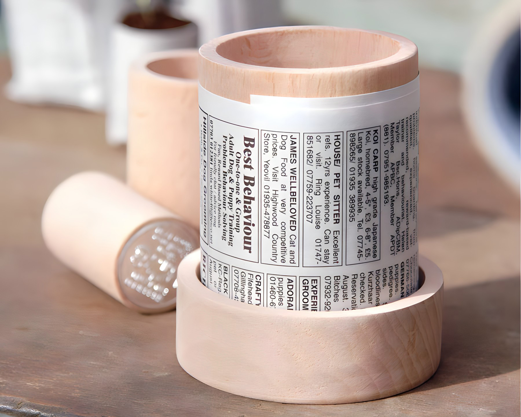 Paper Pot maker by Burgon and Ball