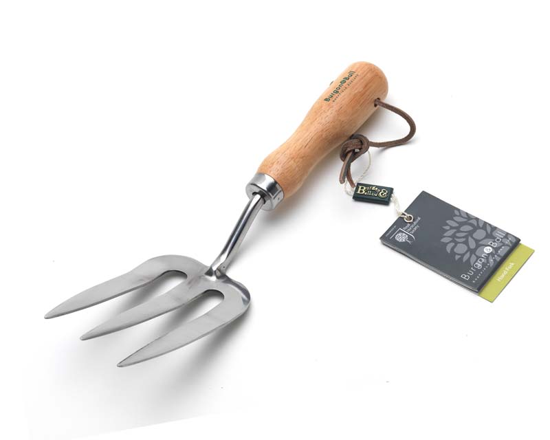 Stainless steel Hand Fork - part of the Classic Hand Tool range from Burgon & Ball