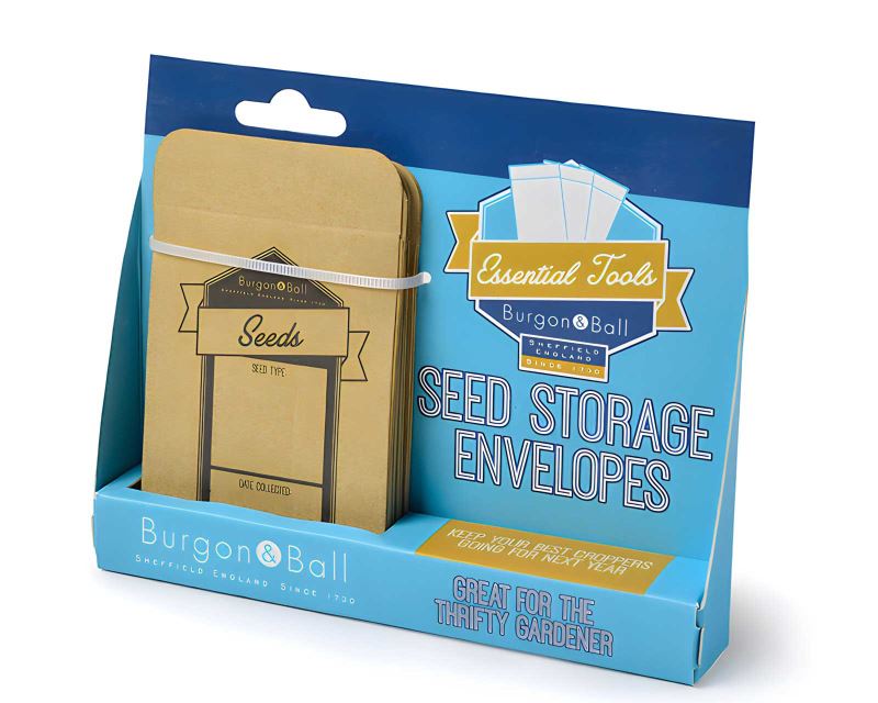 Seed Storage Envelopes 12pk - Burgon & Ball