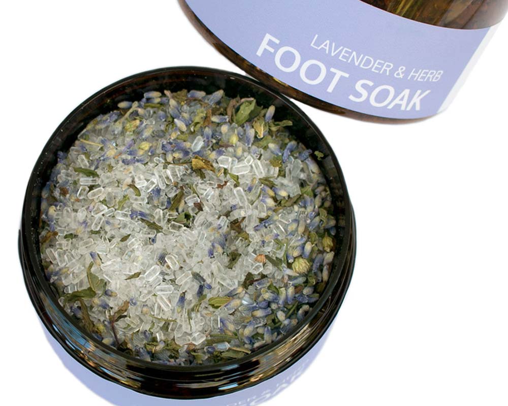 Lavender and Herb Foot Soak - Lavender Farm