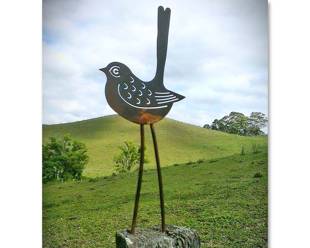 Quirky Bird - decorative garden art