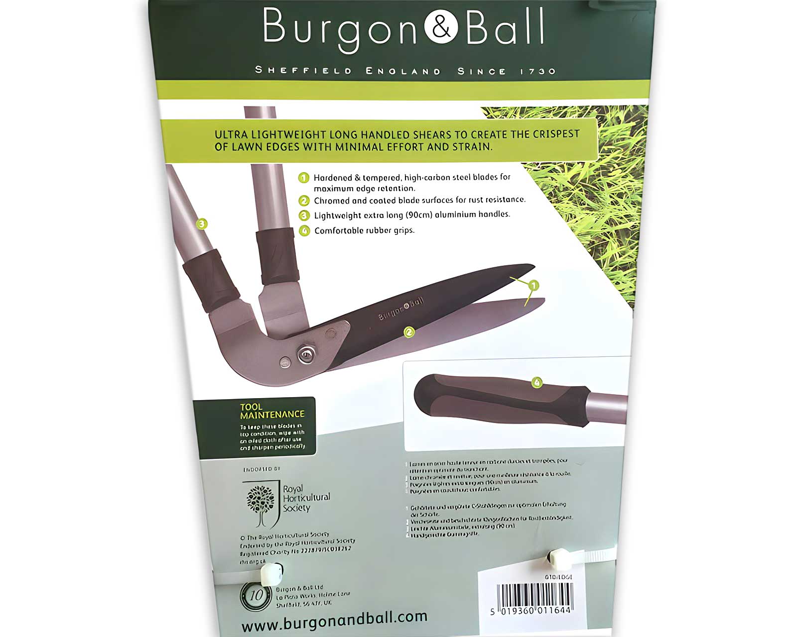 Border Edging Shears (Long Handled) - Burgon & Ball
