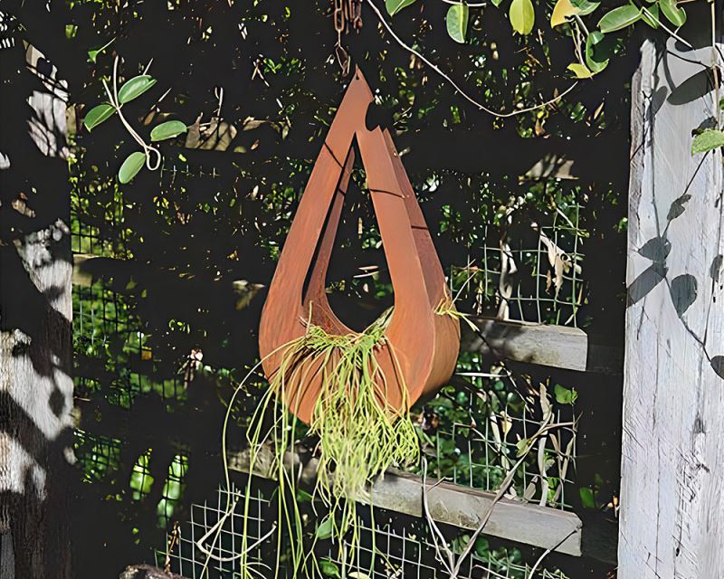 Hanging Teardrop Planter - works of art for your garden