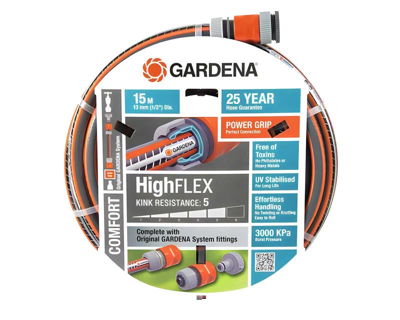 Gardena Comfort HighFlex G18180 fitted hose