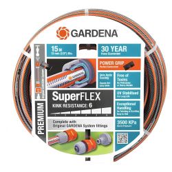 Premium SuperFlex Fitted Hose G18190/G18192 - Gardena