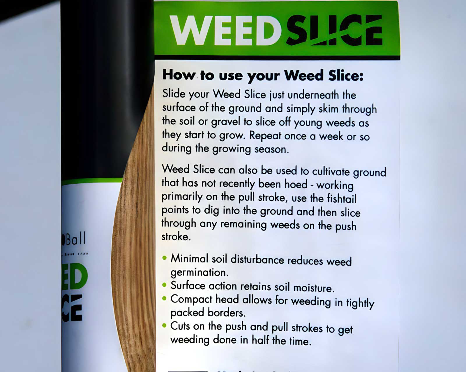 Weed Slice label